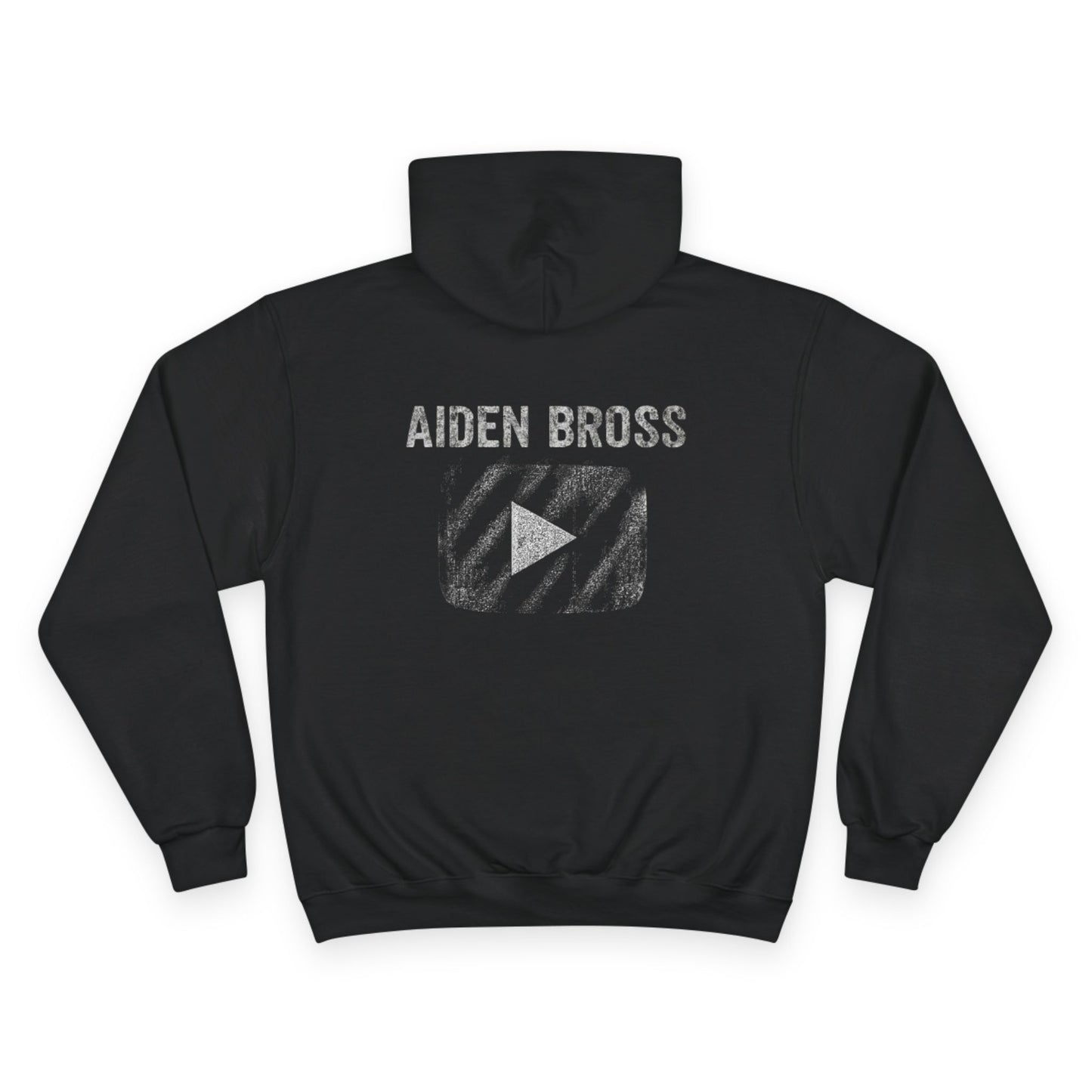 Aiden Bross X Champion Hoodie YT Channel Merch