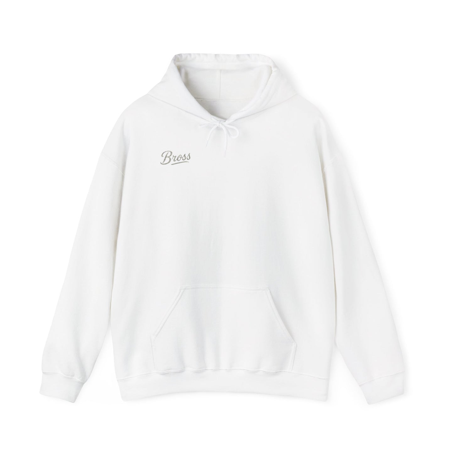 Aiden Bross YT Channel Merch Hoodie (White / Black)
