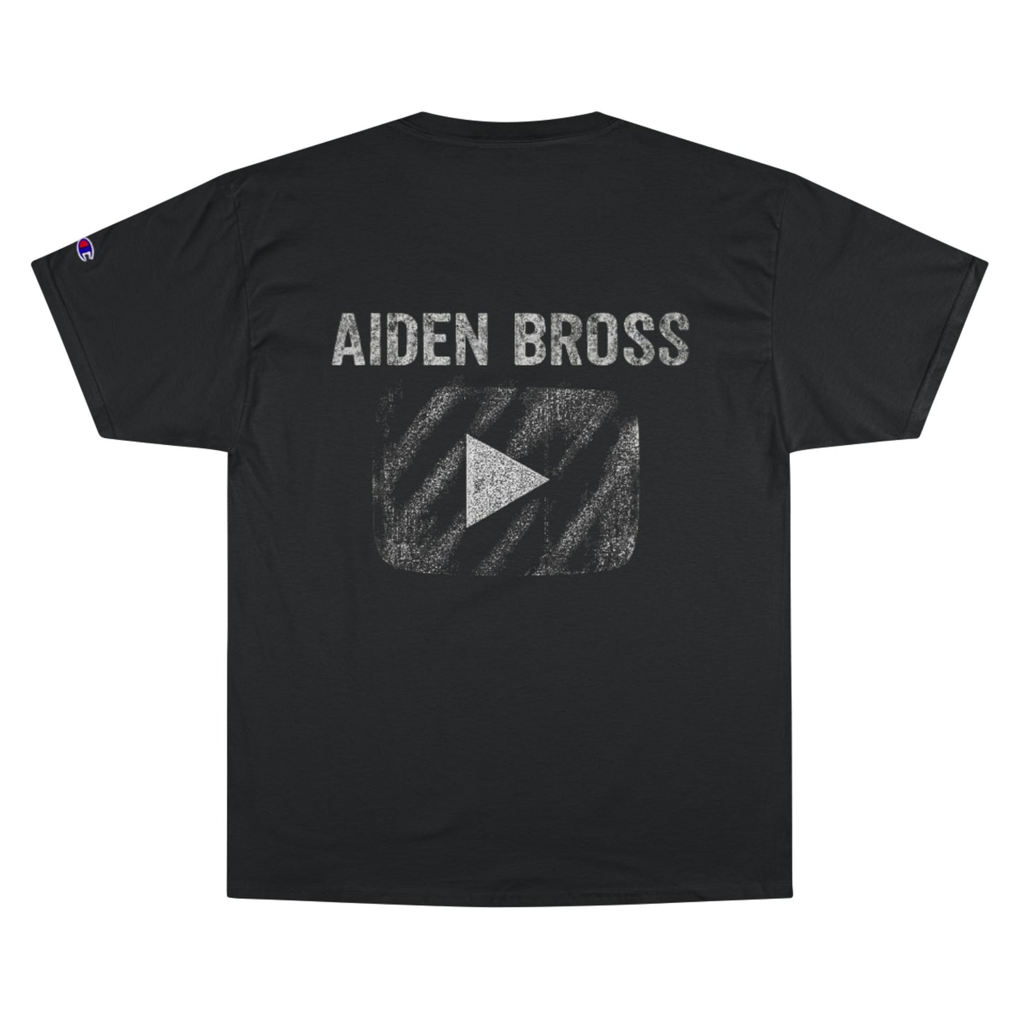 Aiden Bross X Champion YT Channel Merch T-Shirt