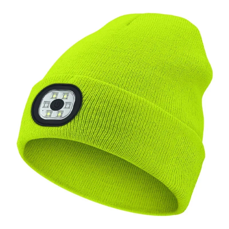 Urban LED Flashlight Beanie (Multiple Colors) | Bross's Vault