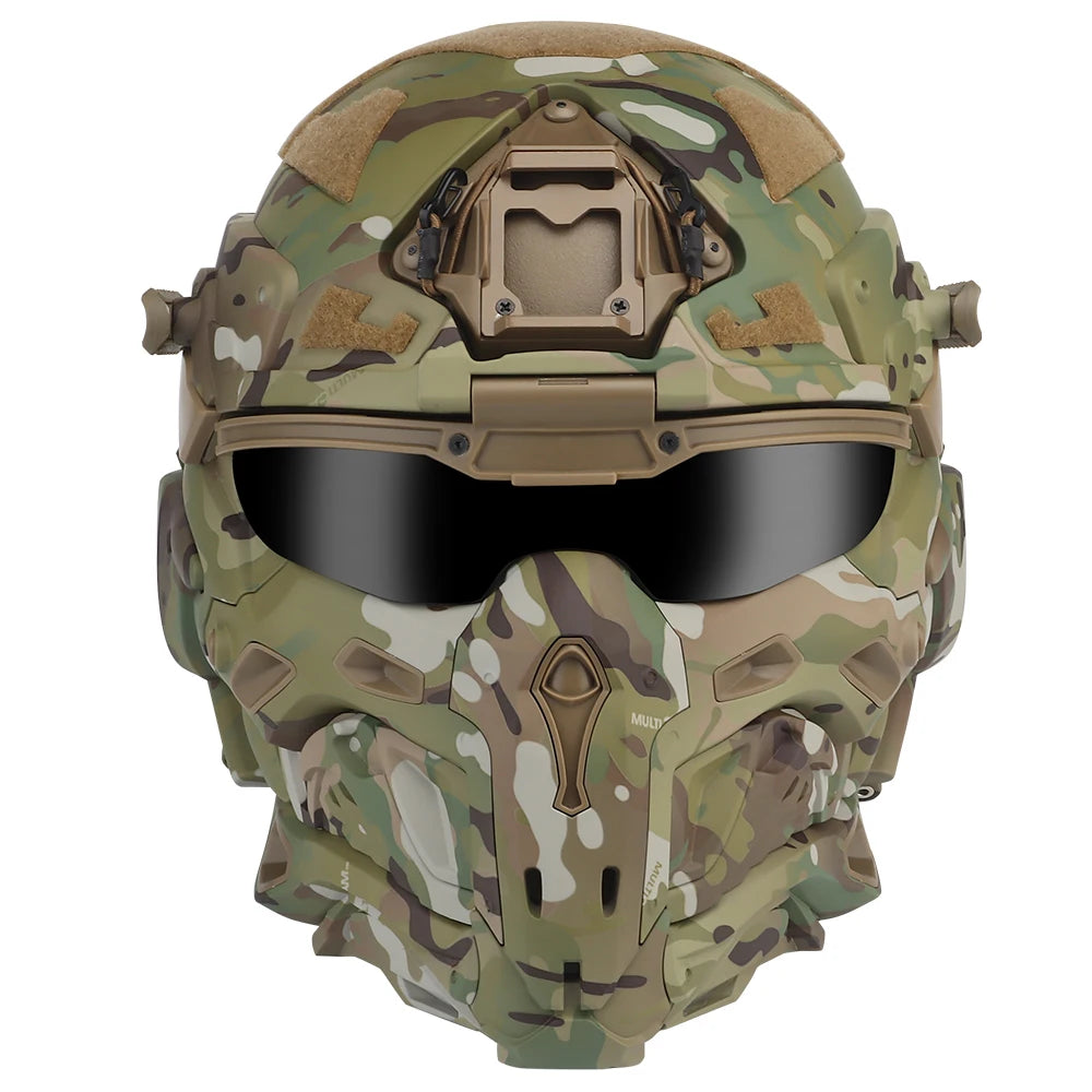 Military Titanium Smart Assault Helmet (Built-In Tech) | Bross's Vault