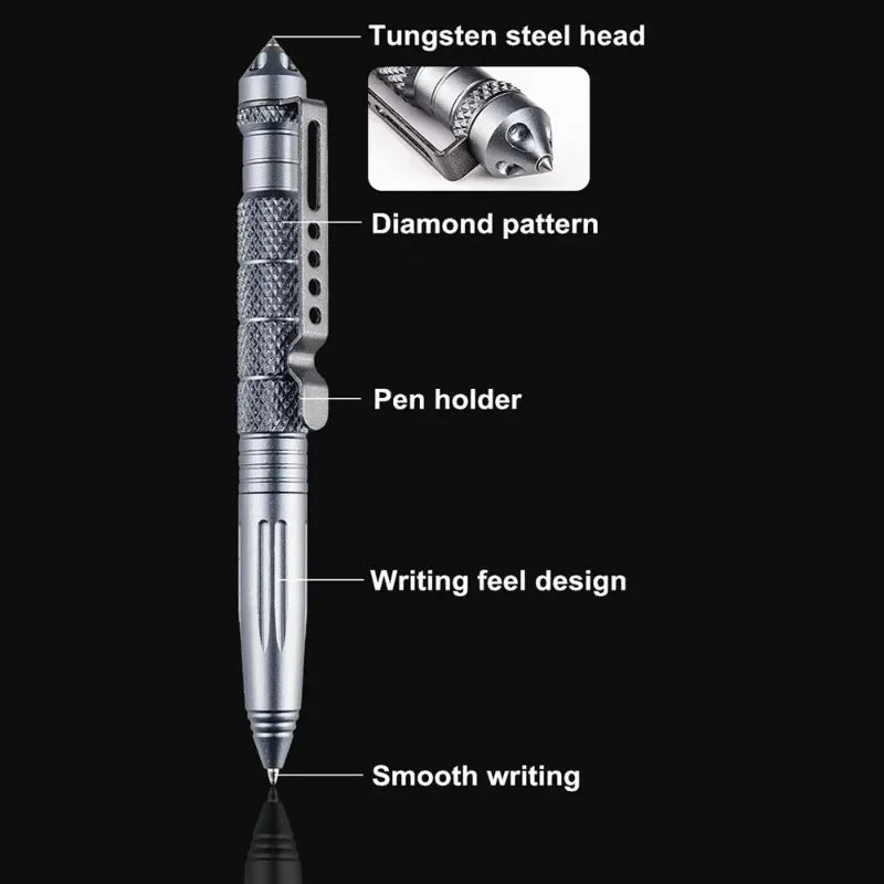 Tactical Glass Breaker Multifunctional Pen | Bross's Vault