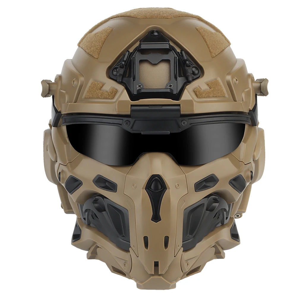 Military Titanium Smart Assault Helmet (Built-In Tech) | Bross's Vault