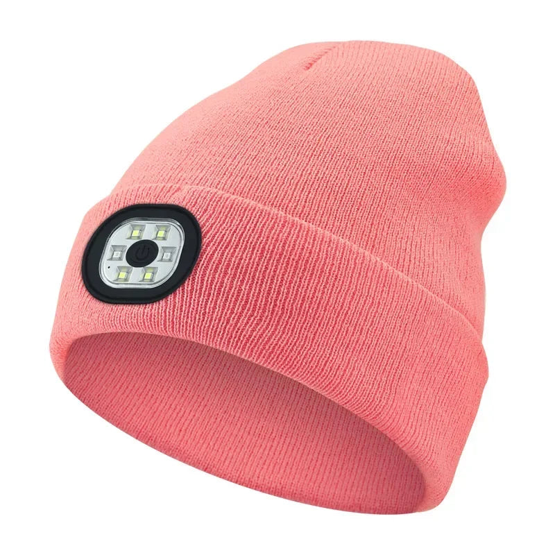 Urban LED Flashlight Beanie (Multiple Colors) | Bross's Vault