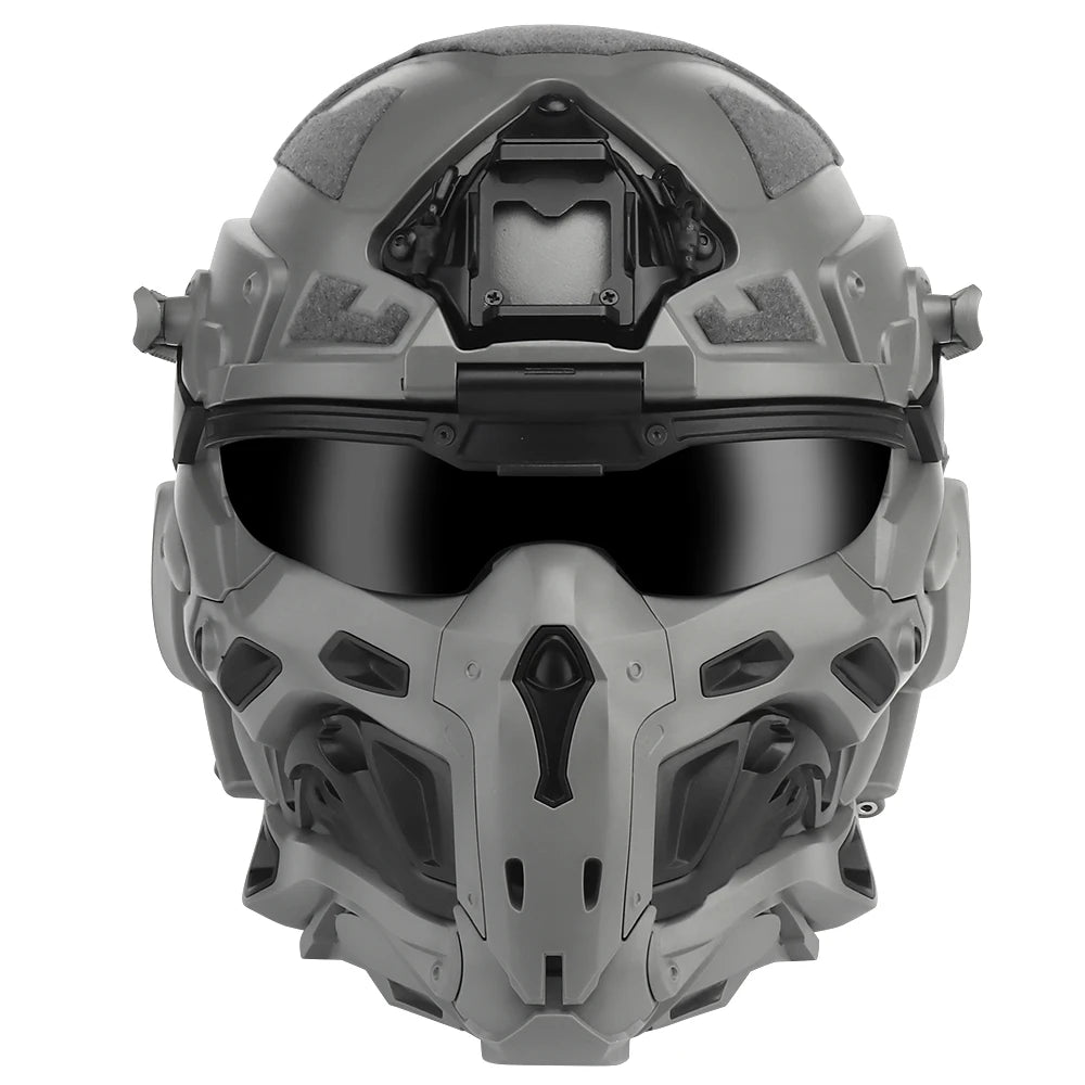 Military Titanium Smart Assault Helmet (Built-In Tech) | Bross's Vault