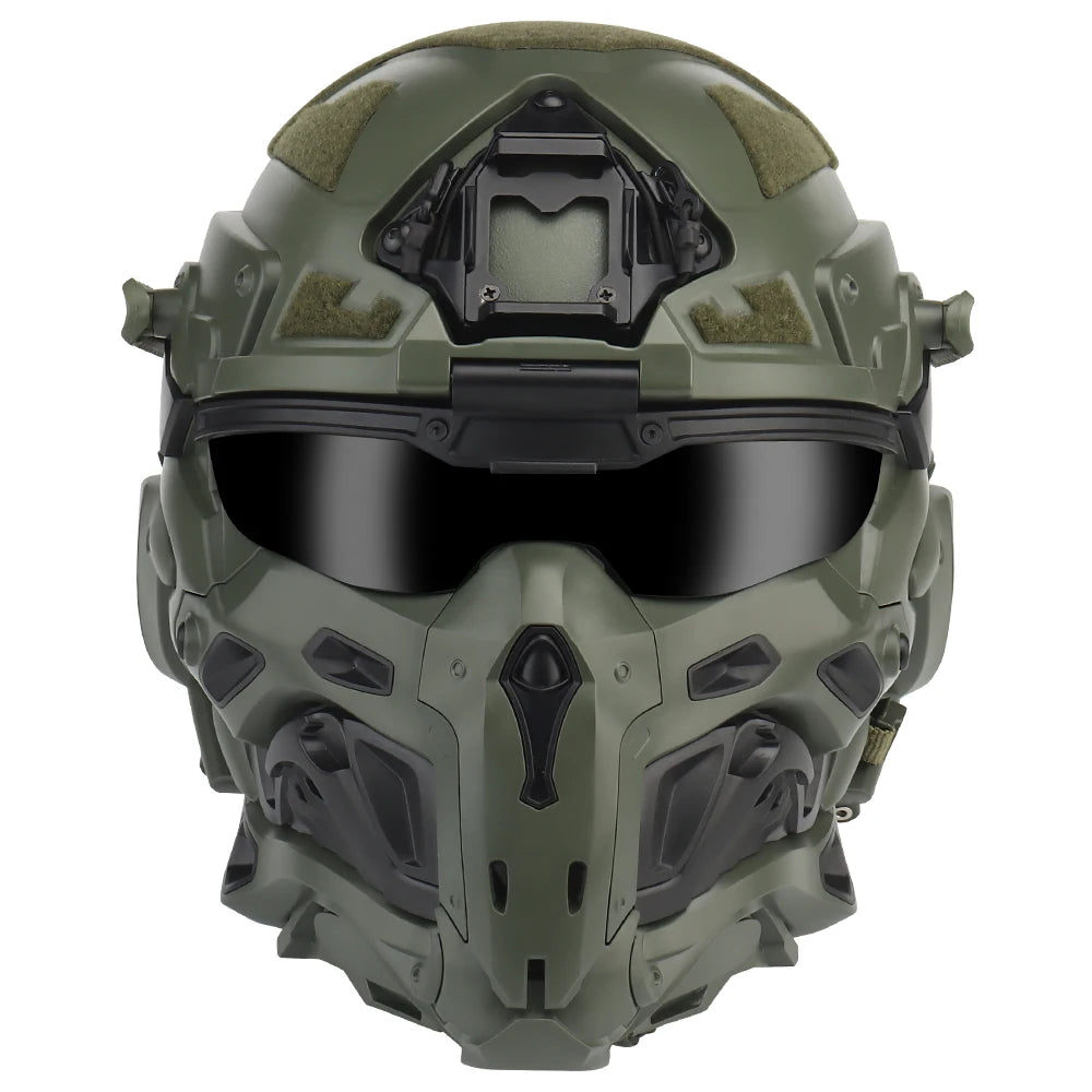 Military Titanium Smart Assault Helmet (Built-In Tech) | Bross's Vault