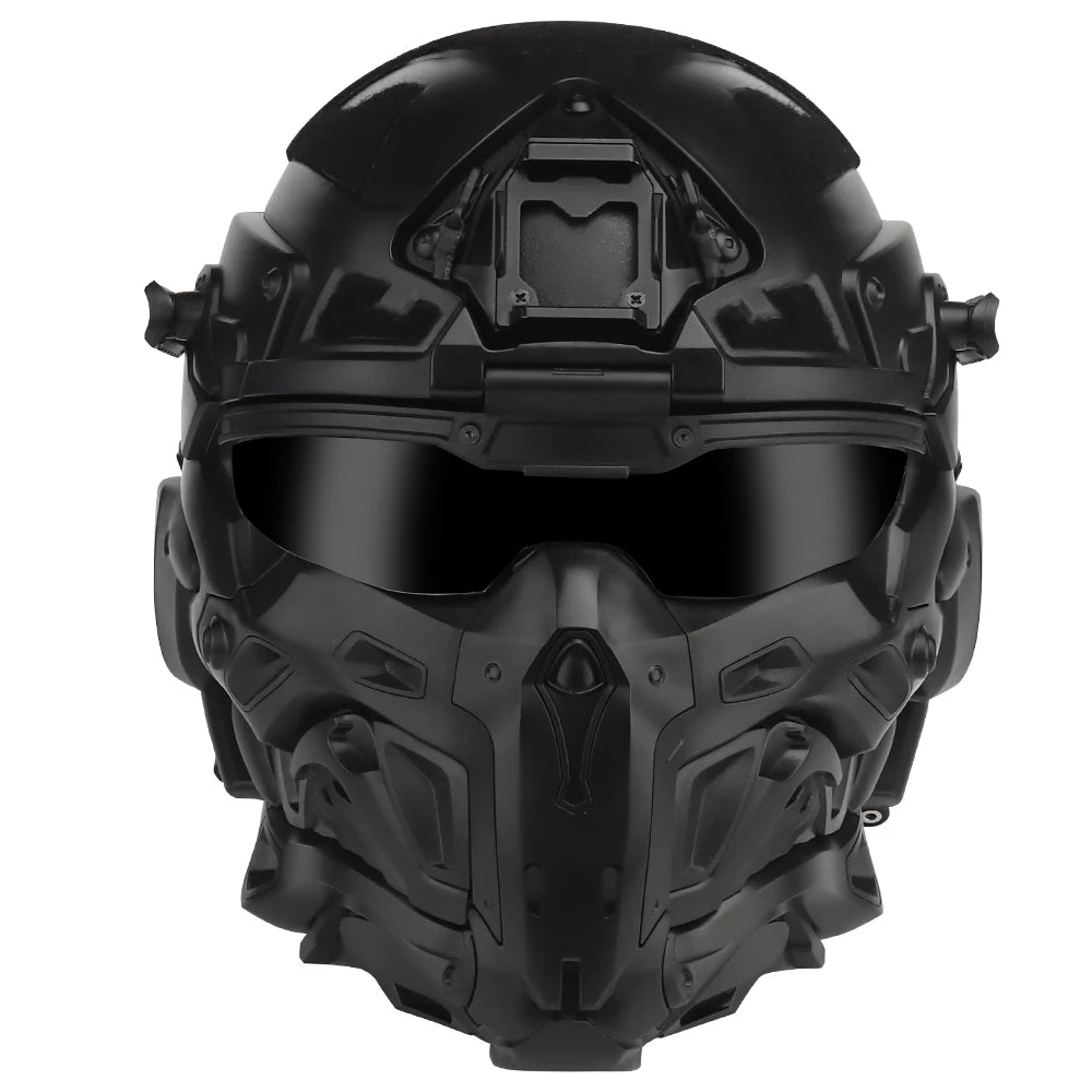 Military Titanium Smart Assault Helmet (Built-In Tech) | Bross's Vault
