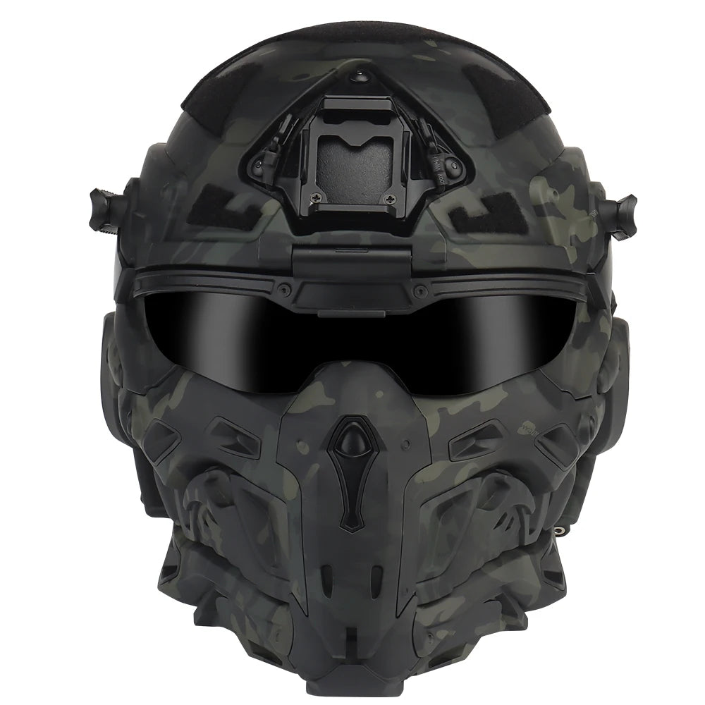 Military Titanium Smart Assault Helmet (Built-In Tech) | Bross's Vault
