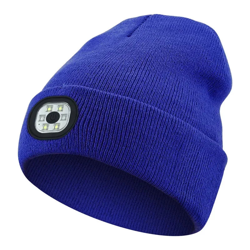 Urban LED Flashlight Beanie (Multiple Colors) | Bross's Vault