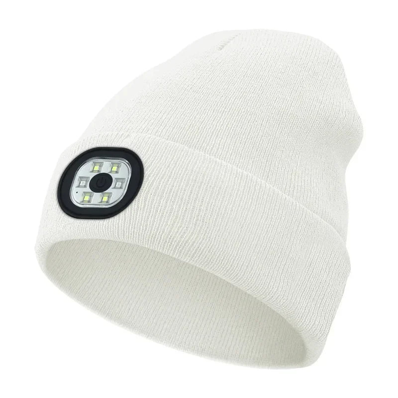 Urban LED Flashlight Beanie (Multiple Colors) | Bross's Vault