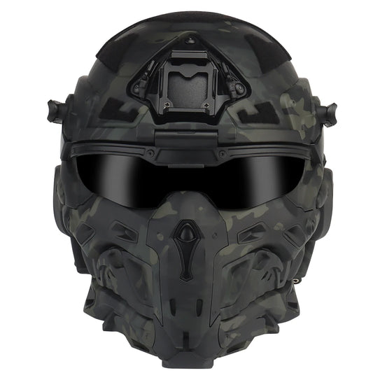 Military Titanium Smart Assault Helmet (Built-In Tech) | Bross's Vault