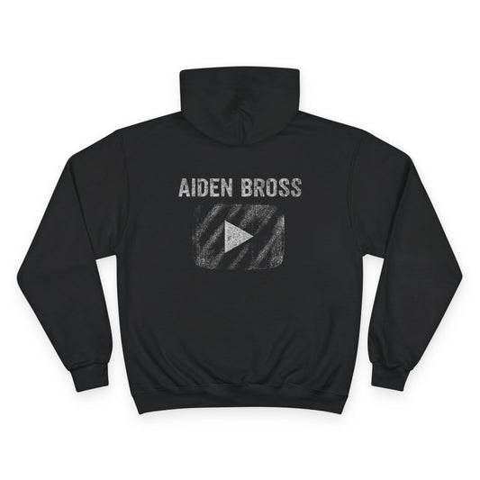 Aiden Bross X Champion Hoodie YT Channel Merch