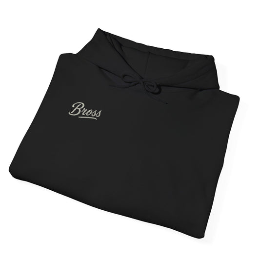Aiden Bross YT Channel Merch Hoodie (White / Black)