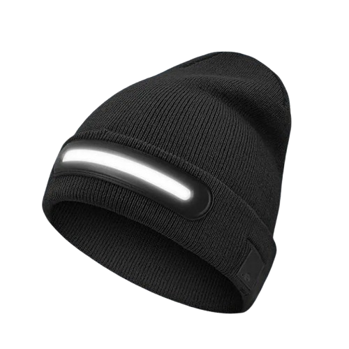 Futuristic LED Flashlight Beanie | Bross's Vault