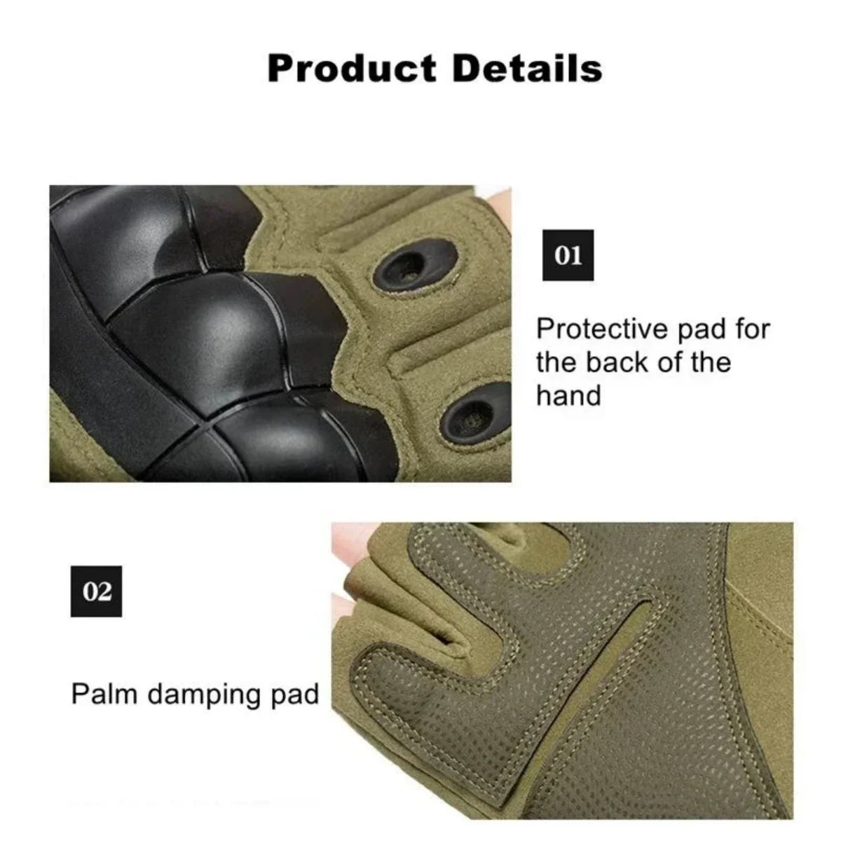 Military Tactical Gloves (Customizable) | Bross's Vault