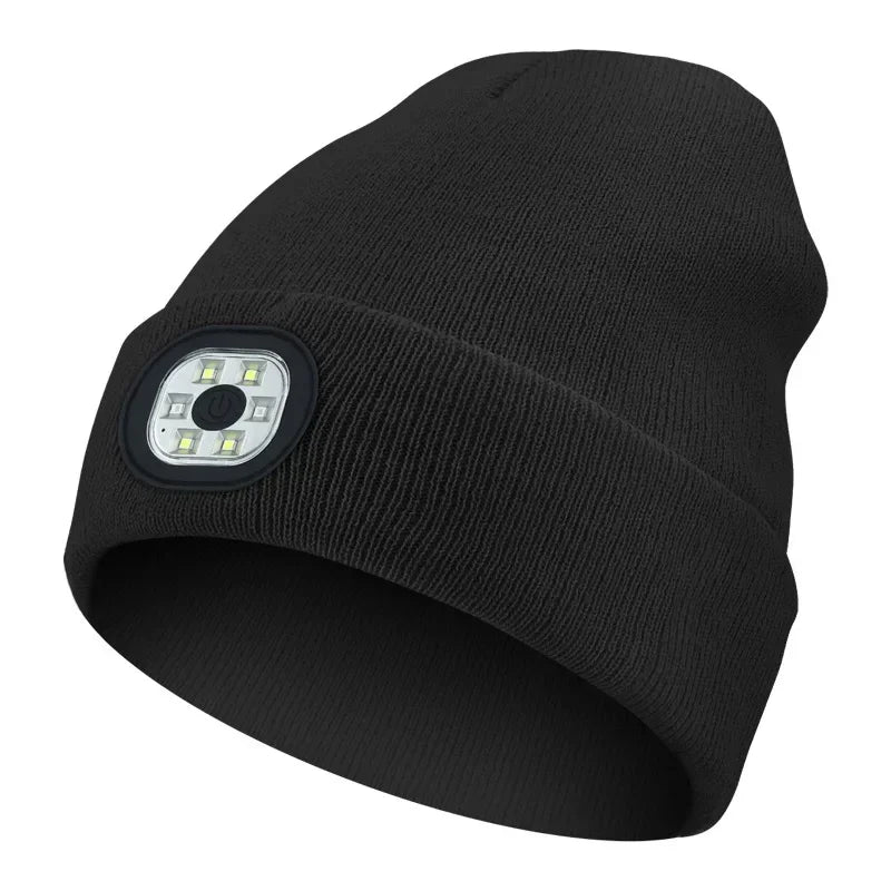 Urban LED Flashlight Beanie (Multiple Colors) | Bross's Vault