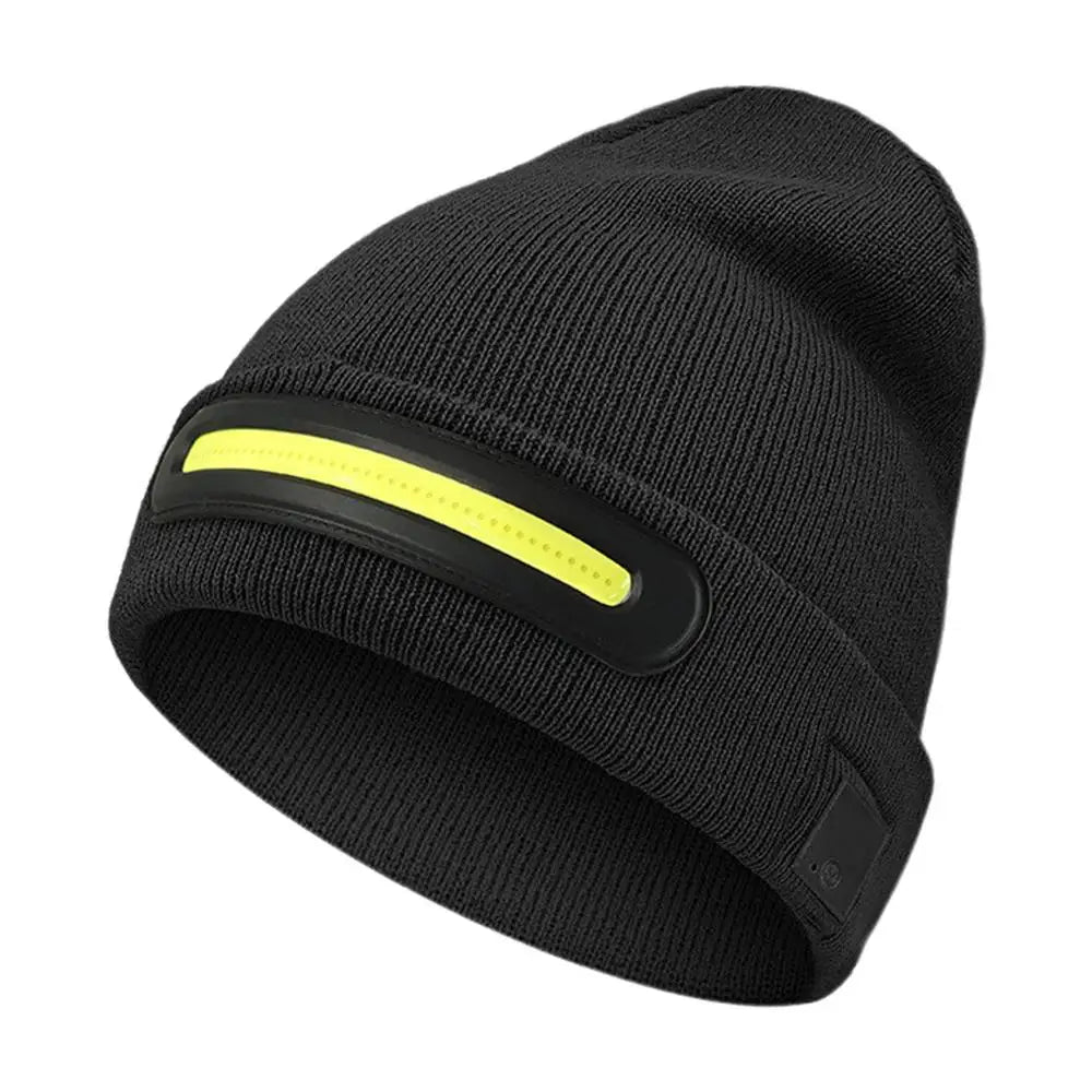 Futuristic LED Flashlight Beanie | Bross's Vault